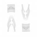 Uxcell 10pcs 7mm Hole White Plastic Rivets Car Auto Dashboard Panel Trim Clips Retainer