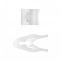 Uxcell 10pcs 7mm Hole White Plastic Rivets Car Auto Dashboard Panel Trim Clips Retainer