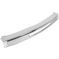 Ecotric Front Bumper Impact Face Bar License Plate Bracket Compatible With 2007-2013 Chevy Silverado 1500 2500 3500 Chevrolet