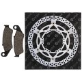Niche Front Left Brake Pad Kit For Suzuki Drz400sm 59300-36850 59300-13830 59300-36880 59220-29f00 Semi-metallic