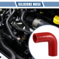 1 Pcs 38mm 50 Id 102mm 4 02 Length 90 Degrees Red Car Silicone Hose Coolant Universal