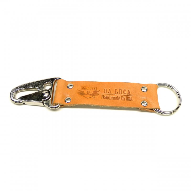 Da Luca Leather V2 Key Chain Natural Essex Polished