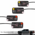 Clear Lens Amber Red Led Front Rear Fender Side Marker Lamps For 2015 2016 2017 2018 2019 2020 Chevrolet Chevy Silverado Gmc