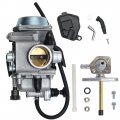 Carbman Trx350 Carburetor Fit For Honda Rancher 350 Trx350es Trx350fe Trx350fmte Trx350tm 2000-2006 Atv 4 Stroke Carb With Fuel