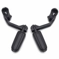 Httmt- Black 5 Long Foot Peg Kit 1 25 Engine Guard Compatible With Xv250 Xv400 Xv535 P N Mt216-112-bk 216-054-bk