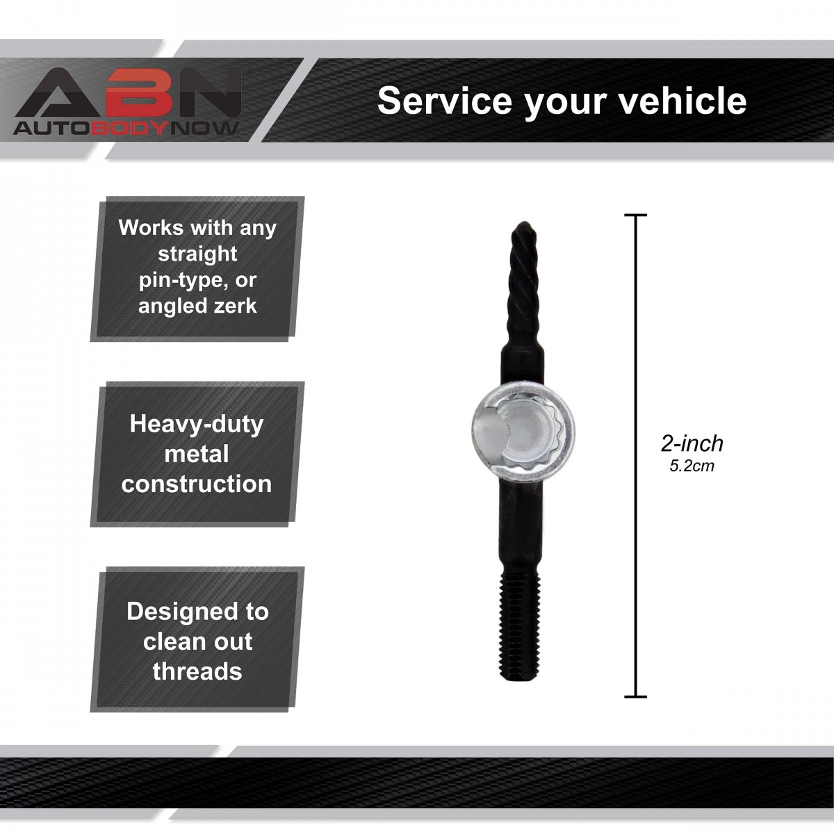 Abn Grease Fitting Tool 4 Ways Easy Out Zerk Fitting For Damaged Zerks And Fittingse Fitting Tool 4 Way Greases Tool Easy Out