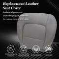 Gray Front Driver Side Bottom Microfiber Leather Replacement Seat Cover For Lexus Lx 470 1998 1999 2000 2001 2002 2003 2004
