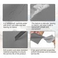 Gray Front Driver Side Bottom Microfiber Leather Replacement Seat Cover For Lexus Lx 470 1998 1999 2000 2001 2002 2003 2004