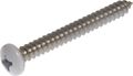The Hillman Group 44446 8 X 2-1 2-inch White Pan Head Phillips Sheet Metal Screw Stainless Steel 15-pack 