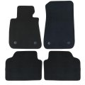 Premium Black Velour And Plastic Car Floor Mats For Bmw E90 E91 3 Series 2006 2011 Custom Fit Waterproof Non Slip Easy To Clean 