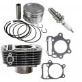 Usonline911 Cylinder Piston Gasket Top End Kit For Yamaha Big Bear 350 1987-1999