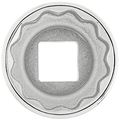 Sk Professional Tools 40327 1 2 In Drive 12-point Metric Standard Chrome Socket 27mm Cold Forged Steel With Superkrome Finish 