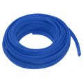 Pet Expandable Sleeving 25ft 3 8 Blue Cable Management Sleeve Cord Organizer For Wrap Protect 