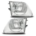 Amerilite Headlights Lighting Style Set For Ford F-150 Expedition Passenger And Driver Side 