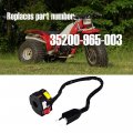 L H Switch For Honda Atc200x Atc 200x Light Kill Start 1983-1985 Replaces 35200-965-003