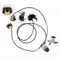 Tdpro Go-kart Hydraulic Brake Master Cylinder Kit Complete Including Hoses Calipers Pads