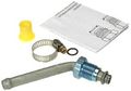 Edelmann 39107 Power Steering Line End Fitting 16mm Male O-ring X 3 8 Beaded Tube 45 Degree 