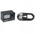 Cb Ham Radio Swr Rf Meter Astatic Pdc7 With Workman 3 Foot Jumper Cx-3-pl-pl 
