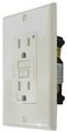 Diamond Group Vgf15w-white White 15 Amp Grd Receptacle Fault With Power Light 