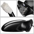 Ma1321196 Factory Style Passenger Right Side Mirror Manual Folding Power Adjust Heated Glass Turn Signal Blind Spot Detection