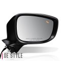 Ma1321196 Factory Style Passenger Right Side Mirror Manual Folding Power Adjust Heated Glass Turn Signal Blind Spot Detection