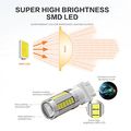 Auxbeam T25 Led Light Bulb 3157 P27 5w Bulbs Fora Front Turn Signal Switchback Reverse Pack Of 2 