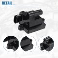 Uxcell 8 Pcs Car Ignition Coil Engine Square Replacement No 12558693 12556893 For Chevy Silverado Avalanche Suburban Tahoe