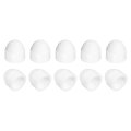 Nut Protection Cap 10pcs M3x6x9mm Plastic Hexagonal Screw Dome Acorn Hex Head Bolt Covers Waterproof Decorative Caps White 