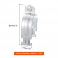 Uxcell 1-7 8 Emt Strut Clamps Steel For Rigid Conduit And Pipe 4pcs Universal With Bolt Nut