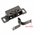 Uxcell Retro Wardrobe Door Iron Double Ball Roller Catch Latch Copper Tone 2pcs