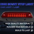 Led 3rd Brake Stop Lamp Light Red Lens Chrome Housing For Toyota Tacoma 1995 1996 1997 1998 1999 2000 2001 2002 2003 2004 2005