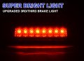 Led 3rd Brake Stop Lamp Light Red Lens Chrome Housing For Toyota Tacoma 1995 1996 1997 1998 1999 2000 2001 2002 2003 2004 2005