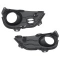 Pair Of Front Fog Light Cover Grille Replacement For Pilot 2019 2020 2021 2022 Driving Lamps Driver And Passenger Side 