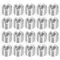 30pcs Threaded Inserts M5-0 8x7 M8-1 25x7 Stainless Steel 303 Screw Sleeves Thread Repair Insert For Mechanical Equipment 