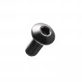 Uxcell Button Head Hex Socket Cap Screws M2x6mm And M2 5x6mm Alloy Steel Black 200pcs