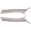 Pair Left Driver And Right Passenger Side Beige A Pillar Windshield Post Pull Grab Handle Trim Molding For Dodge Ram 1500 2500 