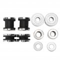 Detachable Sissy Bar Docking Hardware Kit Quick Release Motorcycle Parts Replacement For Touring 1997 1998 1999 2000 2001 2002