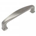 Cosmas 5 Pack 4390sn Satin Nickel Modern Cabinet Hardware Handle Pull 3-1 2 Inch 89mm Hole Centers 