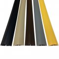 Electriduct Small Plastic Flexible Floor Cord Cover Cable Protector And Wire Concealer Includes Double Sided Tape 5 Feet Brown 