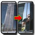 6pcs Pillar Post Cover Trim Replacement For S Class W220 1998 To 2006 Mirrored Finish Chrome Weather Resistant Door Window