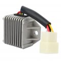 Voltage Regulator Rectifier For Yamaha Xt350 1985 To 2000 Big Wheel 350 1987 1988 And Xt250 1984 Adjustable Aluminum Heat 