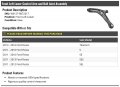Front Left Driver Side Lower Control Arm And Ball Joint Assembly Compatible With 2011-2016 Ford Fiesta