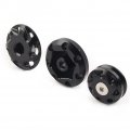 Lirun Motorcycle Frame Hole Cap Cover Black Fairing Screws Bolts Caps Cnc Aluminum For Kawasaki Z1000 2010-2020 Z1000sx Ninja