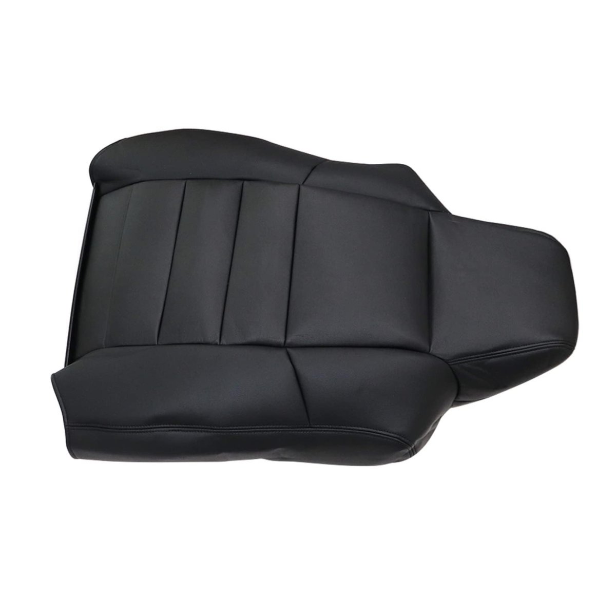 Front Passenger Side Back Replacement Seat Cover Microfiber Leather Black 333 313 33i 397 394 For Ford F250 F350 F450 F550