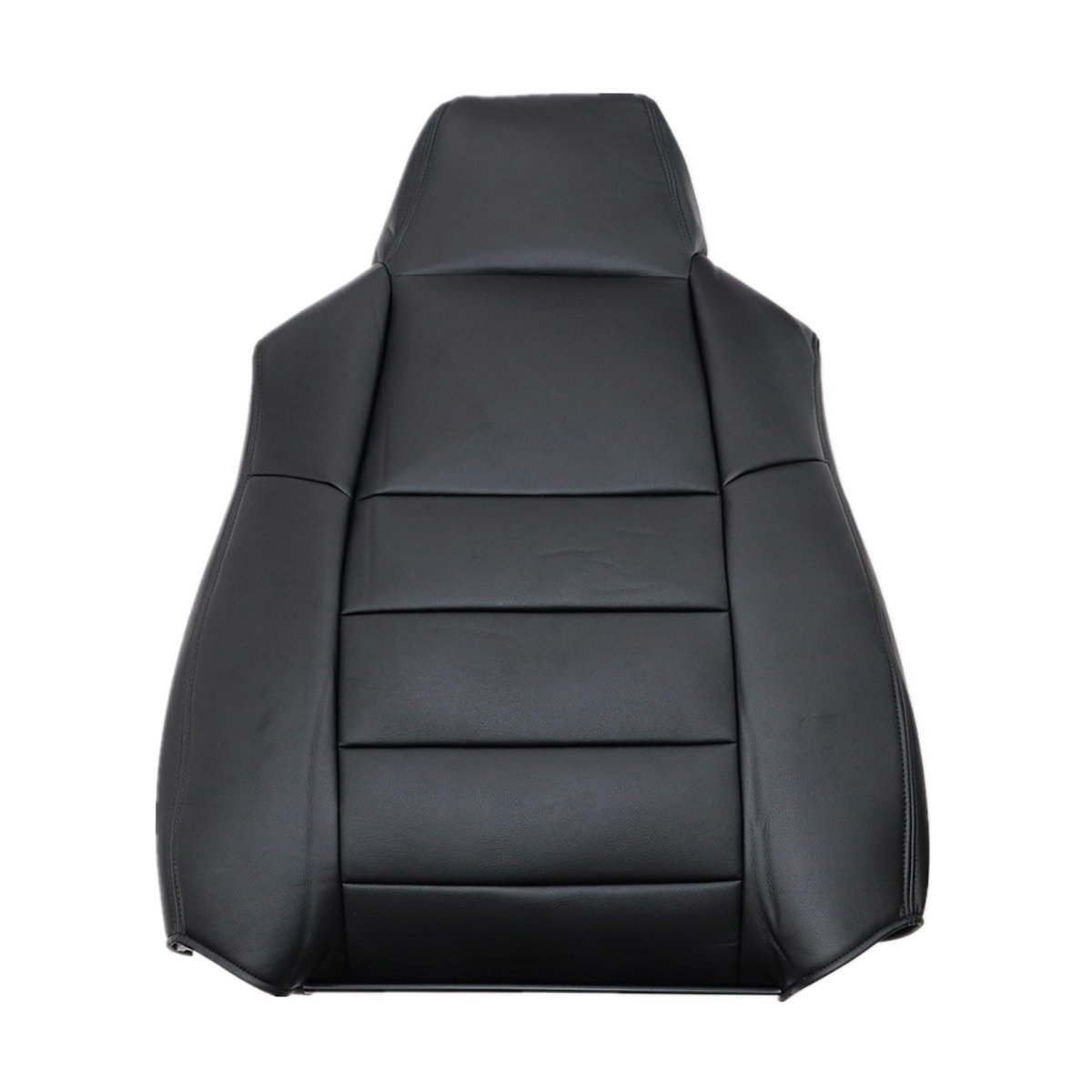 Front Passenger Side Back Replacement Seat Cover Microfiber Leather Black 333 313 33i 397 394 For Ford F250 F350 F450 F550