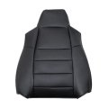 Front Passenger Side Back Replacement Seat Cover Microfiber Leather Black 333 313 33i 397 394 For Ford F250 F350 F450 F550 