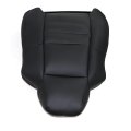 Front Passenger Side Back Replacement Seat Cover Microfiber Leather Black 333 313 33i 397 394 For Ford F250 F350 F450 F550