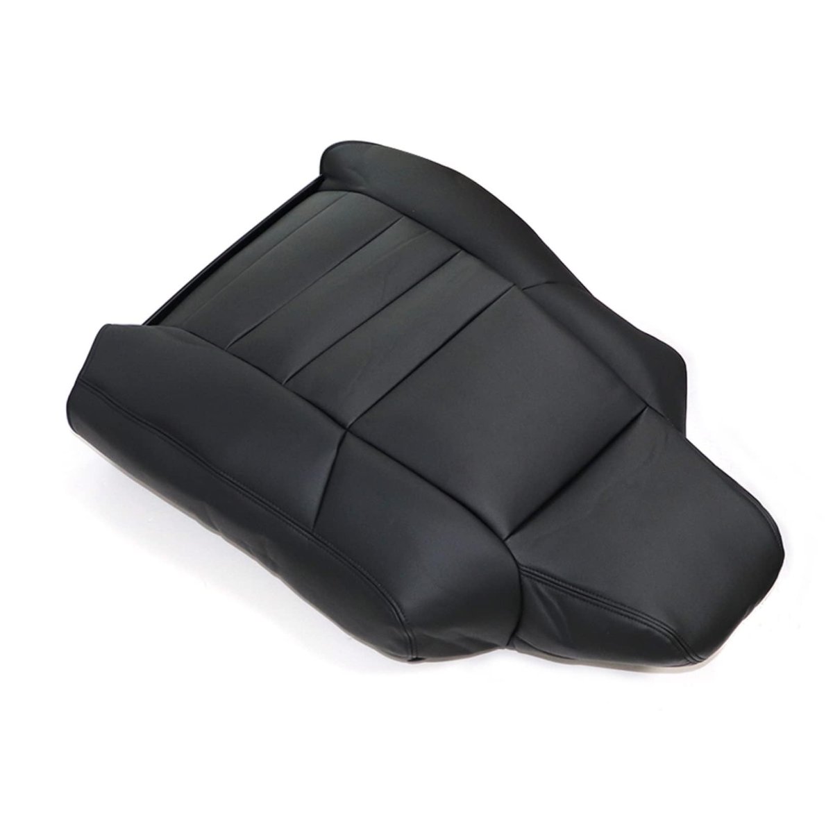 Front Passenger Side Back Replacement Seat Cover Microfiber Leather Black 333 313 33i 397 394 For Ford F250 F350 F450 F550