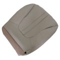 Front Driver Side Bottom Replacement Seat Cover Tan Microfiber Leather For Ford Expedition Eddie Bauer Xlt 1997 1998 1999 2000