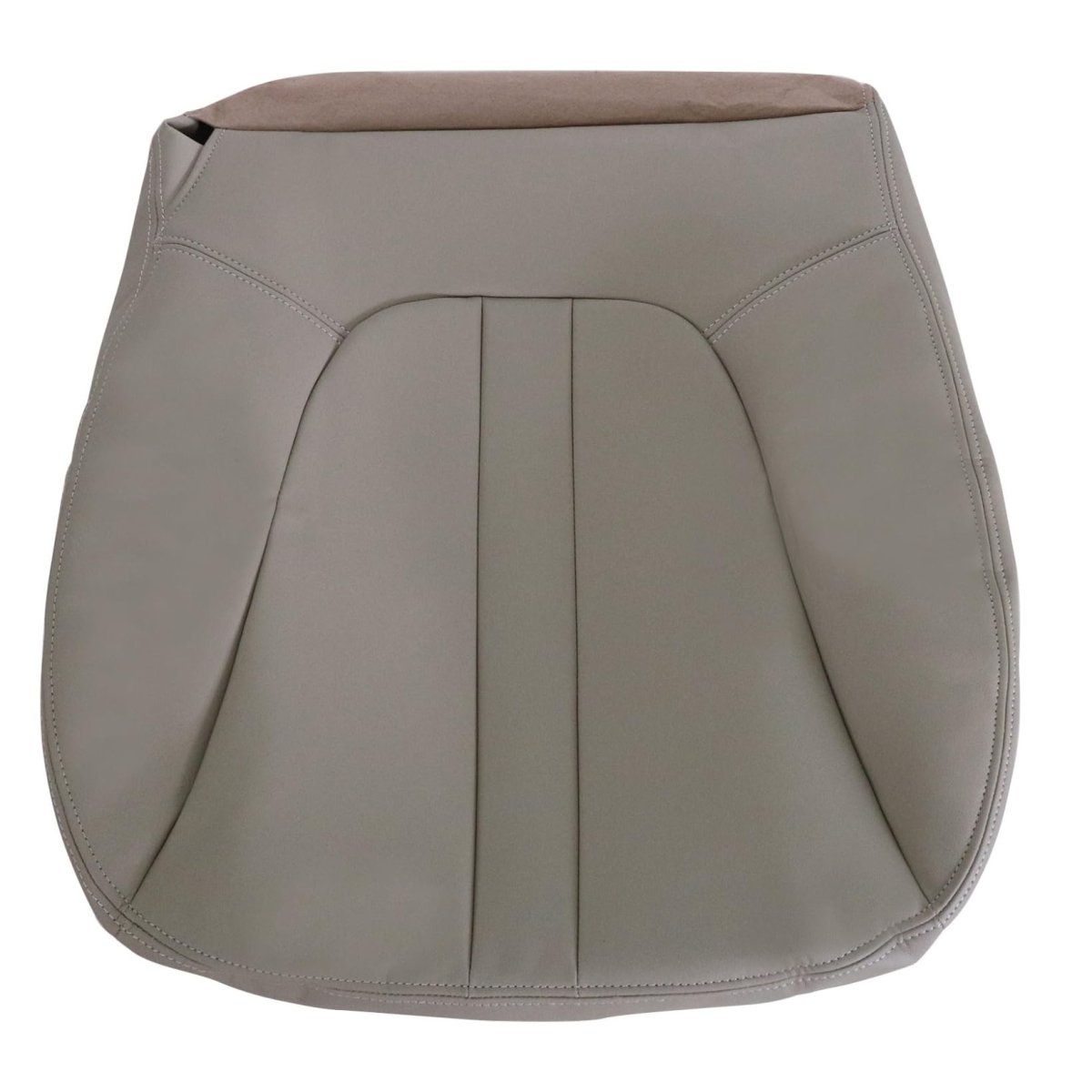 Front Driver Side Bottom Replacement Seat Cover Tan Microfiber Leather For Ford Expedition Eddie Bauer Xlt 1997 1998 1999 2000